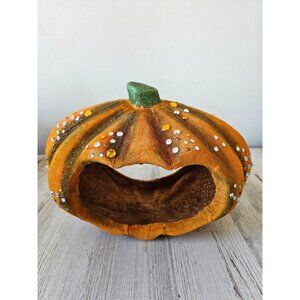 Katherine's collection? bejeweled pumpkin shadow glitter rhinestone Halloween bo